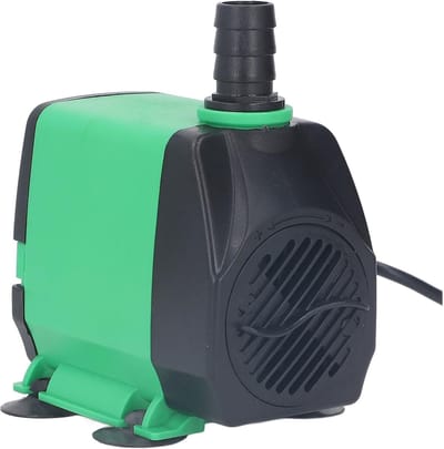 Krachtige onderwaterpomp met 60 W, stille werking, 3 m opvoerhoogte en 2000 L/u doorstroomcapaciteit, ideaal voor vijvers en fonteinen