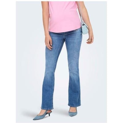 Only Maternity ONLY zwangerschapsjeans Mid Blue Denim S Dames
