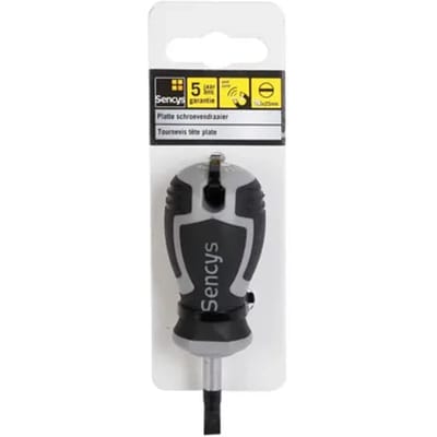 Sencys Schroevendraaier Platte Kop Stomp 5,5x25mm