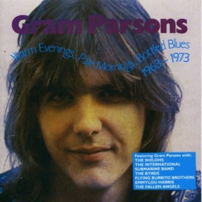 CD GRAM PARSONS - Warm Evenings, Pale Mornings, Bottl RVCD24 Raven Records 1991 Japan Rock Gebruikt black