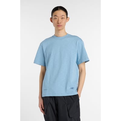 New Balance Nb Grey T-shirt Stillwat Taglia: M | Magliette basic Outlet | Uomo | Grigio