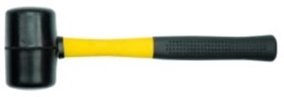 Vorel - Rubber Hamer - 1200g - Fiberglas Handvat - TUV GS
