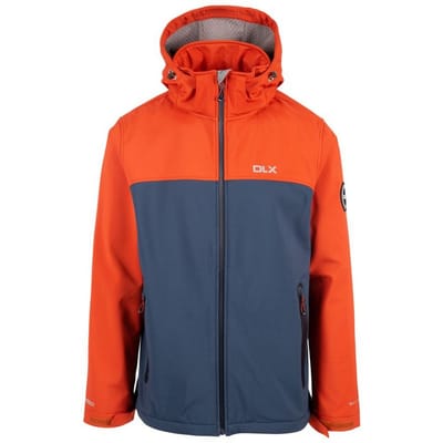Trespass Heren Moyler DLX Soft Shell Jas (Gebrande sinaasappel)