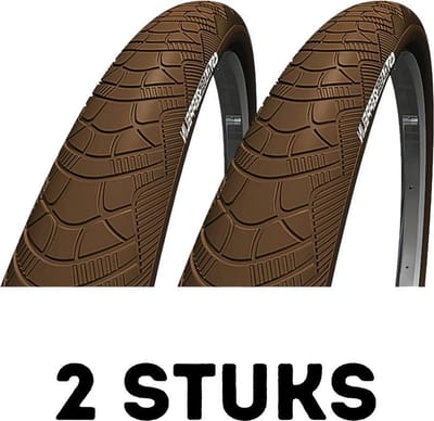 Fietsband - Buitenband - Set van 2 - Zeppelin 28 x 2.00 (50-622) bruin