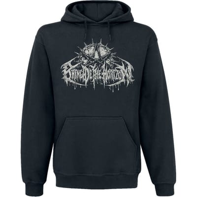 Bring Me The Horizon Trui met capuchon - Concrete Logo - S tot 4XL - voor Mannen - zwart