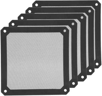 5 Stuks Koelventilator Filter, 120x120x1.7mm PVC Magnetisch Ventilator Gaas, Stofdicht PC Koeler Bescherming, Ideaal voor Gaming en Computeronderdelen