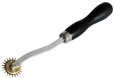 Dailygoods- Prikwiel Versnellingsontwerp - Naaipatroon - Gereedschap - Leer/Papier/Doek - Comfortabel Handvat - Duurzaam Gebruik - Naaigereedschap