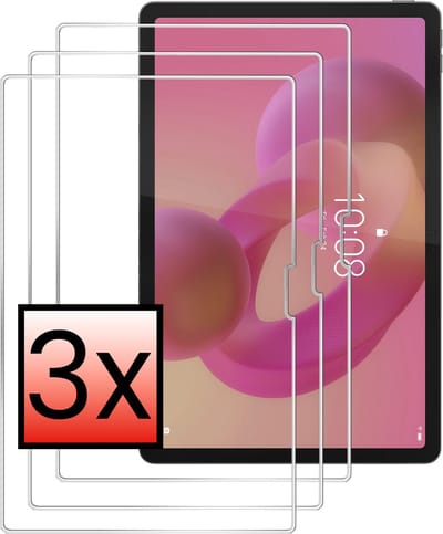 Screenprotector - 3 Stuks - Geschikt voor Lenovo Idea Tab Pro - Extra Sterk - Beschermglas - Gehard Glas - Tempered Glass - Screen Protector - Bescherm Cover
