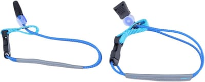 Reflectorbanden met klittenbandsluiting voor fietsen en hardlopen, 2 elastische broekklemmen voor outdoor activiteiten, veilig en verstelbaar