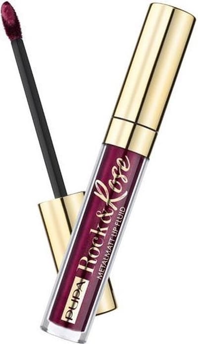 SALE! Pupa Milano Rock&rose metalmatt lip fluid 003