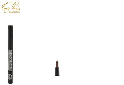 Easy Paris Cosmetics - Donker Bruin oogpotlood & lippotlood draaibaar / Automatic Eye & Lip Pencil - Waterproof - Nummer 08 Marron Oscuro - 1 stuks