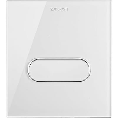 Duravit DuraSystem actuator plate A1 for urinal, glass WD5005012000
