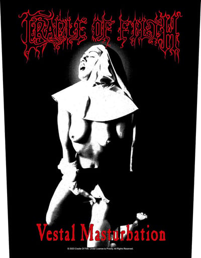 Cradle of Filth - Vestal Masturbation - Rugpatch