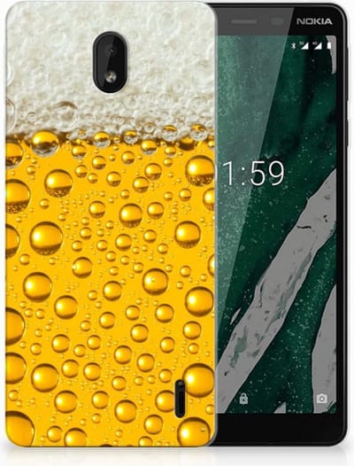 Nokia 1 Plus Siliconen Case Bier