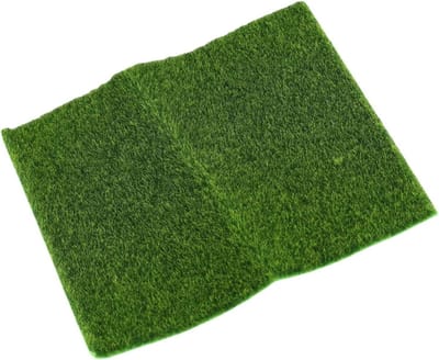 Kunstgras Matten - Nep Gazon - Tuin Decoratie - Realistisch Uiterlijk - 4 Stuks - Groen
