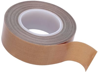 Hoge Temperatuur Lijmtape, Isolerende PTFE Tape voor Thermische Toepassingen, 0,25 mm Dikte, 19 mm Breed, 10 m Lengte