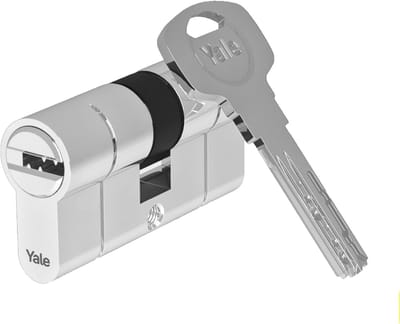 Dubbele Europrofielcilinder 35/35 mm Chroom gepolijst met 5 Sleutels voor Maximale Veiligheid