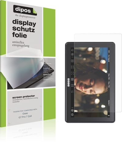 dipos – 2x Matte Beschermfolie geschikt voor Osee G7 Pro 7 Zoll | Krasbestendige & antireflecterende Screenprotector Ultra-Thin