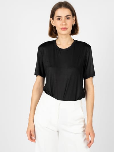 Silvian Heach T-Shirt Vrouw zwart