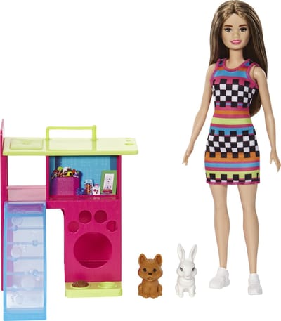 Hondenspeelgoed + pop Mattel