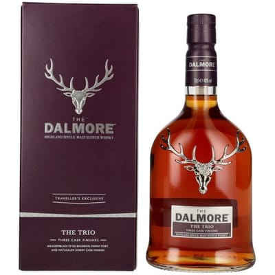 The Dalmore THE TRIO Highland Single Malt Scotch Whisky 40% Vol. 0,7l in geschenkverpakking