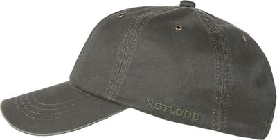 Hatland - Baseball cap voor heren - Onan - Olijfgroen - maat Onesize