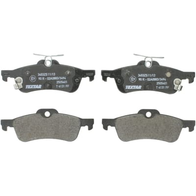 Remblokset TEXTAR 2505401, achter