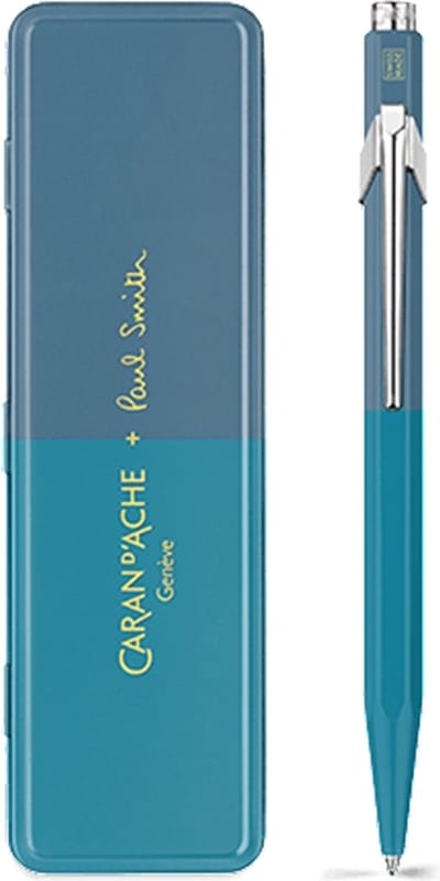 Caran d’Ache L.E. 849 Paul Smith edition 4 balpen Green/Navy