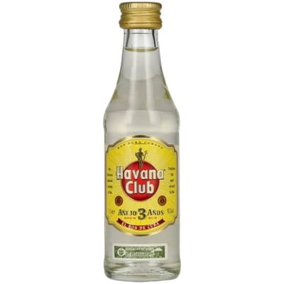 Havana Club Añejo 3 Años Rum 40% Vol. 0,05l