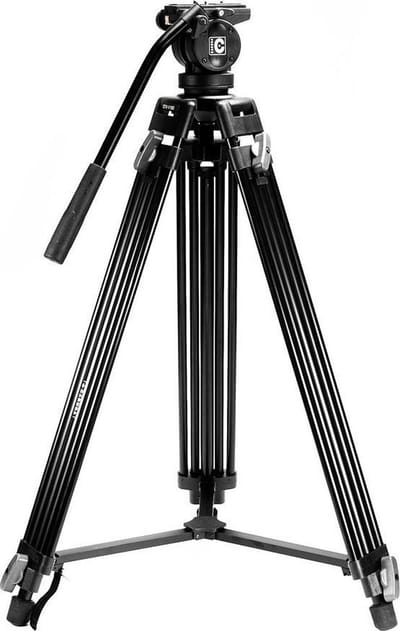 Caruba Videostar 180 Pro Videostatief + vloeistof gedempte kop