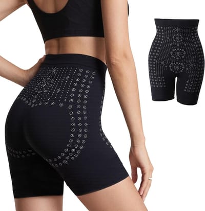 Ademend Hoge Taille Shaping Shorts voor Vrouwen, Correctie Shorts voor Buik en Heupen, Geschikt voor 38-70 kg