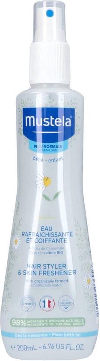 MULTIBUNDEL 2 stuks Mustela Eau De Cologne Alcohol Free 200ml