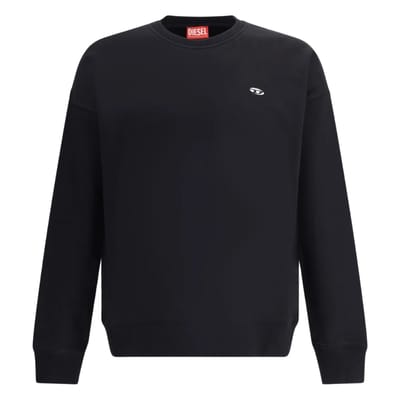 Diesel Small Logo Zwart Sweatshirt