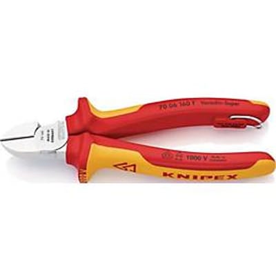 Zijsnijders L.160mm w.oog 2K-sleeve KNIPEX