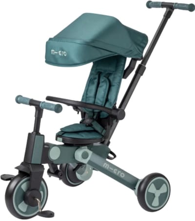 Micro Micro Tricycle | Tricycle in de kleur matcha voor kinderen van 6 maanden tot 2 jaar | max 25 kg