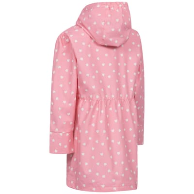 Trespass Meisjes Hester Waterdichte Jas (Babyroze)