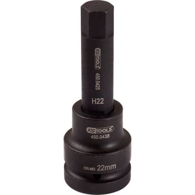 KS Tools 4500492 450.0492 Inbus Verwisselbare kop 19.0 mm 1 19 mm 1 (25 mm)