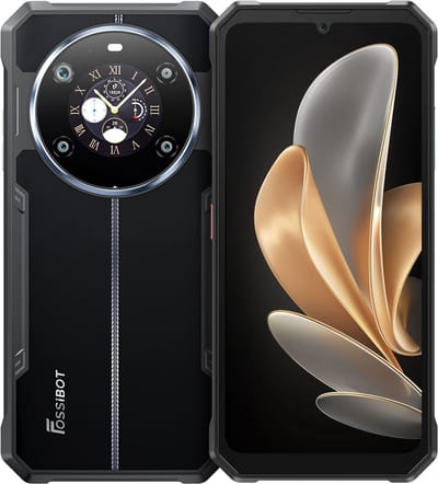 Fossibot F109 5G Robuuste Smartphone - IP68 Waterdicht Robuuste Telefoon - outdoorSmartphone - 8GB RAM 256GB ROM - Dual Screen - Waterdicht - Android 14 - 1600W frontcamera - besturingssysteem - 6.74-inch FHD+ IPS-scherm