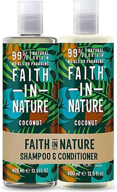 Faith in nature coconut shampoo en conditioner