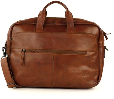 Bear Design Jamie Laptoptas 15,6 inch - Cognac