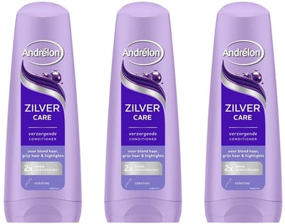 Andrélon Conditioner Zilver Care - 3 x 200 ml