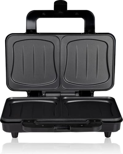 Alpina Tosti-Apparaat - XL - 900 Watt - Anti-Aanbak - RVS/ Zwart
