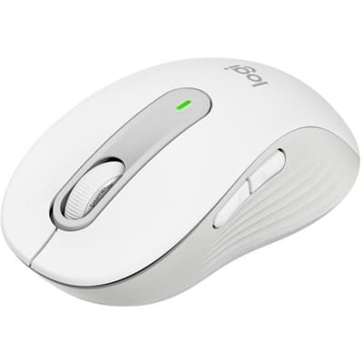 Logitech Signature M650 Muis Radiografisch, Bluetooth Maat: M Optisch Wit 5 Toetsen 4000 dpi