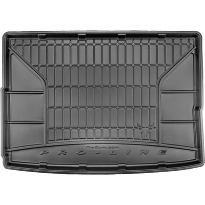Rubberen Bagagemat met Organizer voor OPEL Astra K Hatchback 2015-2022 – Hoog Rant 5cm – Maatwerk – Geurloos