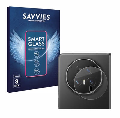 3 Stuks Savvies Screenprotector - geschikt voor Honor Magic V5 (ALLEEN Camera Lens) - beschermfolie glas transparant
