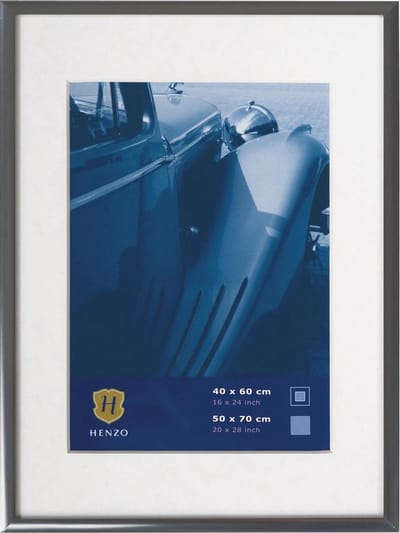 Fotolijst - Henzo - Portofino - Fotomaat 50x70 cm - Donkergrijs