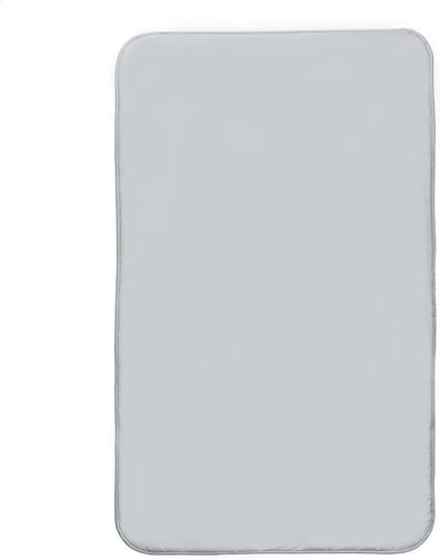 Strijkdeken voor Tafel - Draagbaar Strijkmat - Snel Strijken - Hittebestendig Materiaal - 48 x 85 cm - Zilver