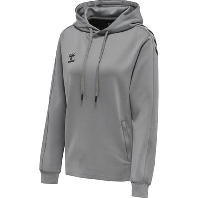 Hummel Core XK Poly Sweat Hoodie Dames - Sporttruien - grijs - Vrouwen