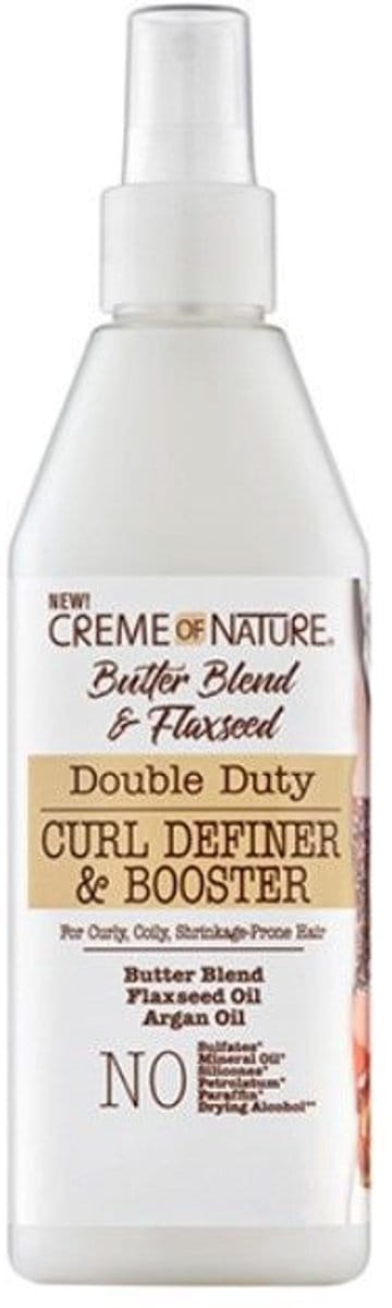 Creme of Nature Butter Blend & Flaxseed Curl Definer & Booster 12 oz