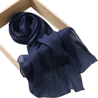 Bovista Hoofddoek - Hijab - Dames - Abaya - Sjaal - Islamitische Kleding - Moslim Kleding - Alhamdulillah - Marineblauw